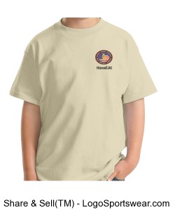 Gildan  Cotton Youth T-shirt SDA logo on front, Hapkido design on back Design Zoom